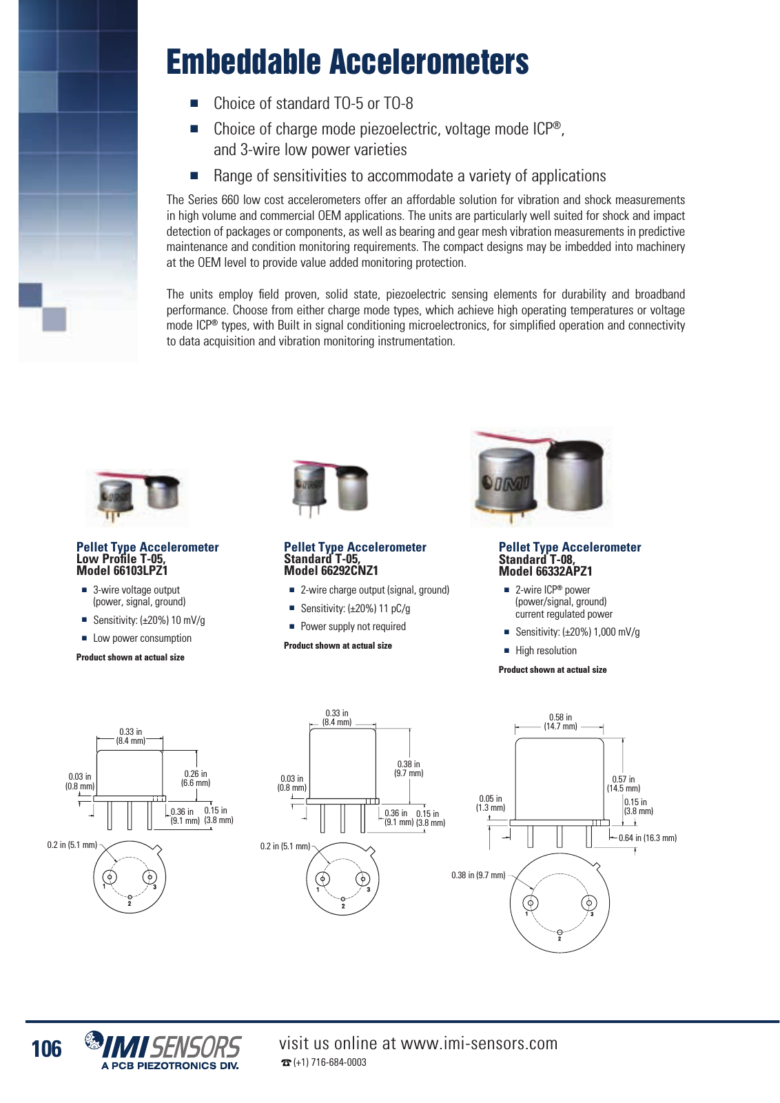 Vorschau IMI Industrial Vibration Sensors Katalog Seite 109