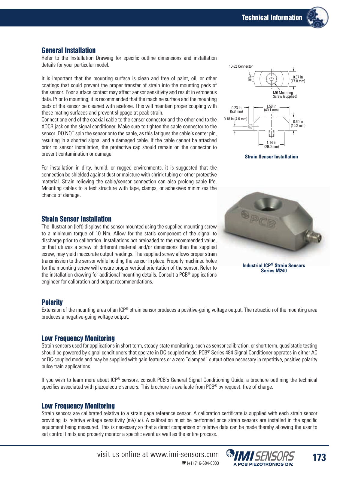 Vorschau IMI Industrial Vibration Sensors Katalog Seite 176