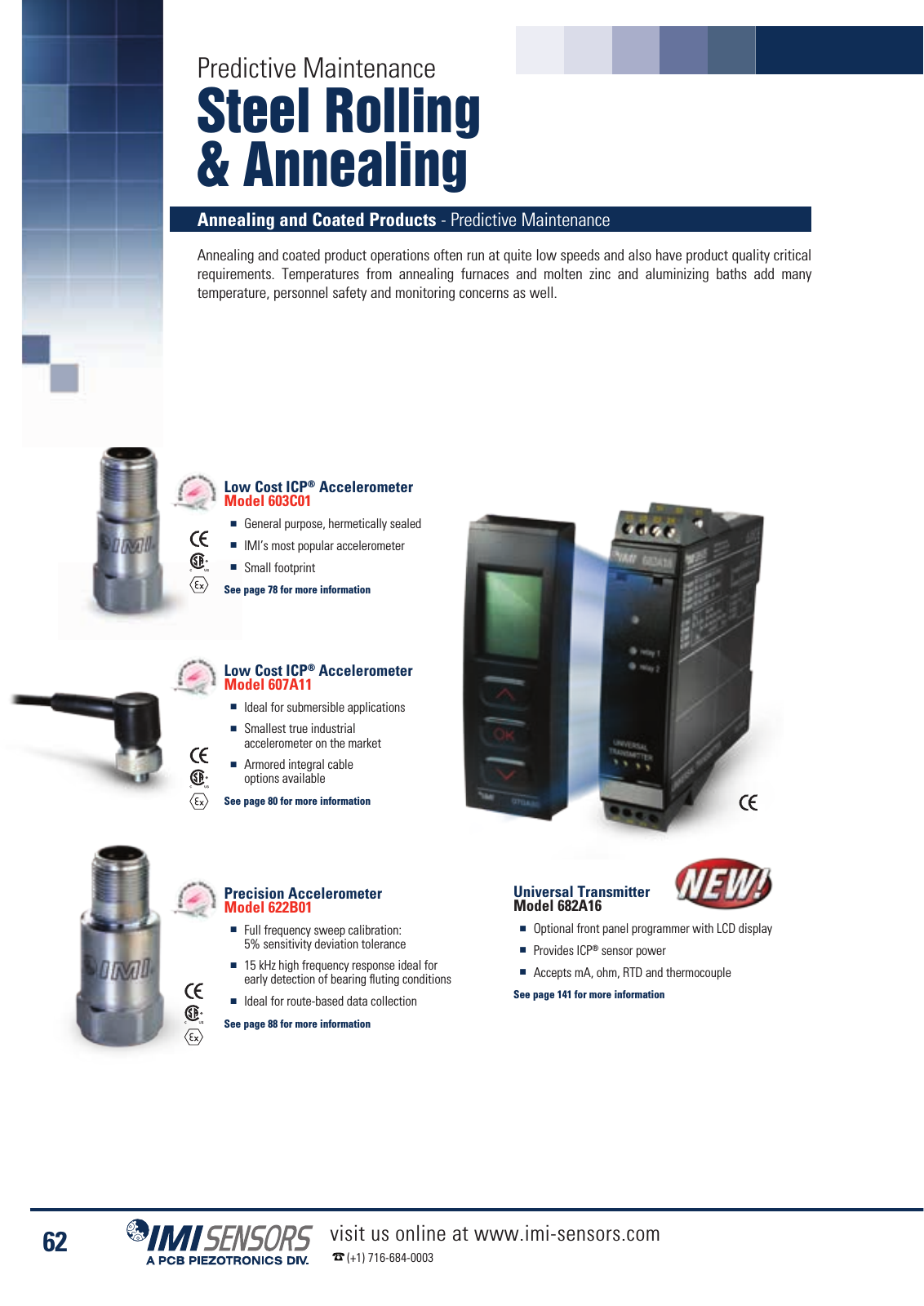 Vorschau IMI Industrial Vibration Sensors Katalog Seite 65