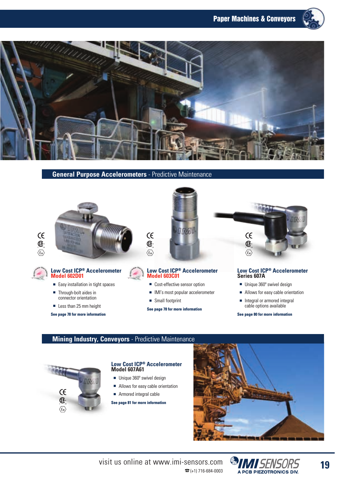 Vorschau IMI Industrial Vibration Sensors Katalog Seite 22