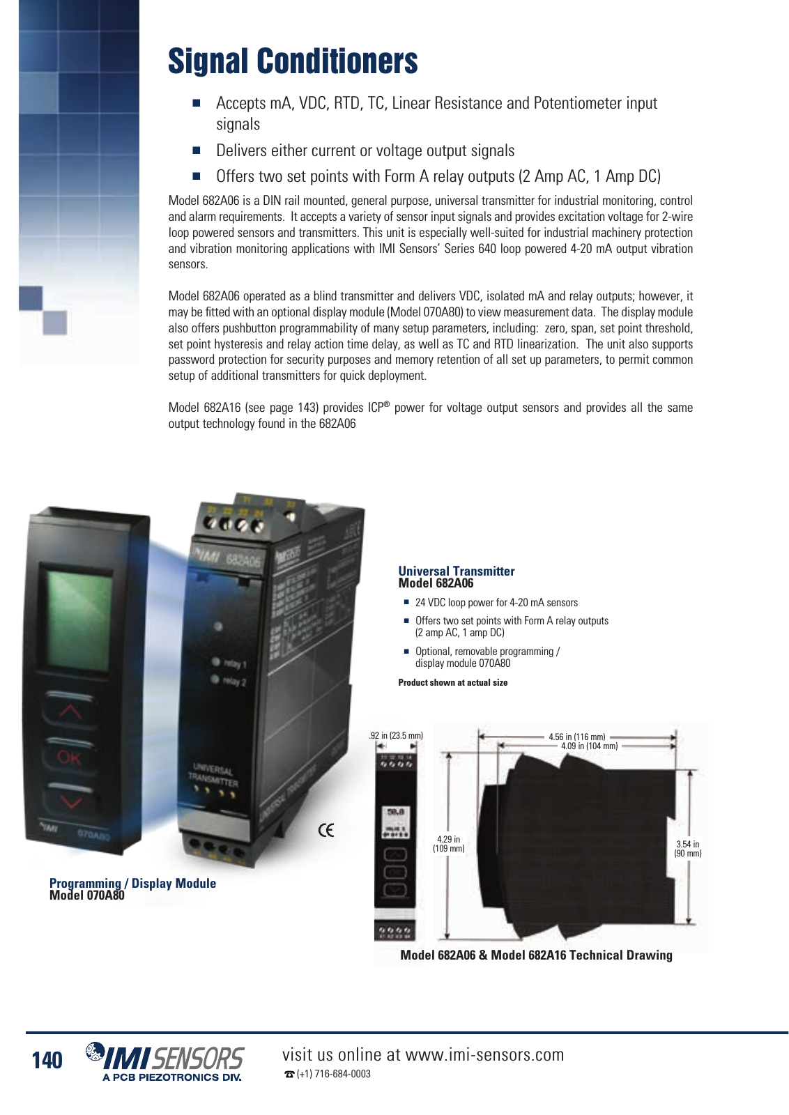 Vorschau IMI Industrial Vibration Sensors Katalog Seite 143