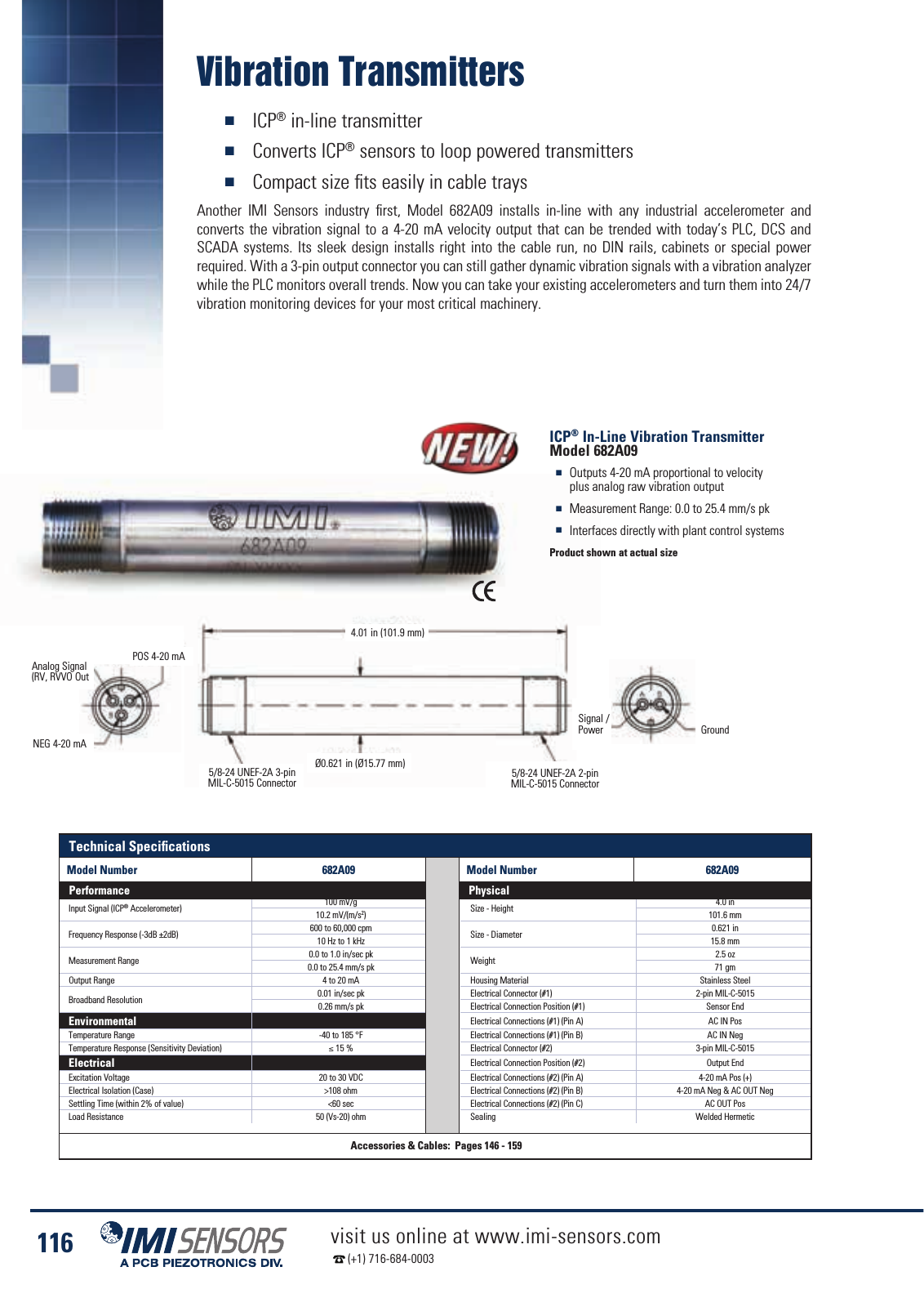 Vorschau IMI Industrial Vibration Sensors Katalog Seite 119