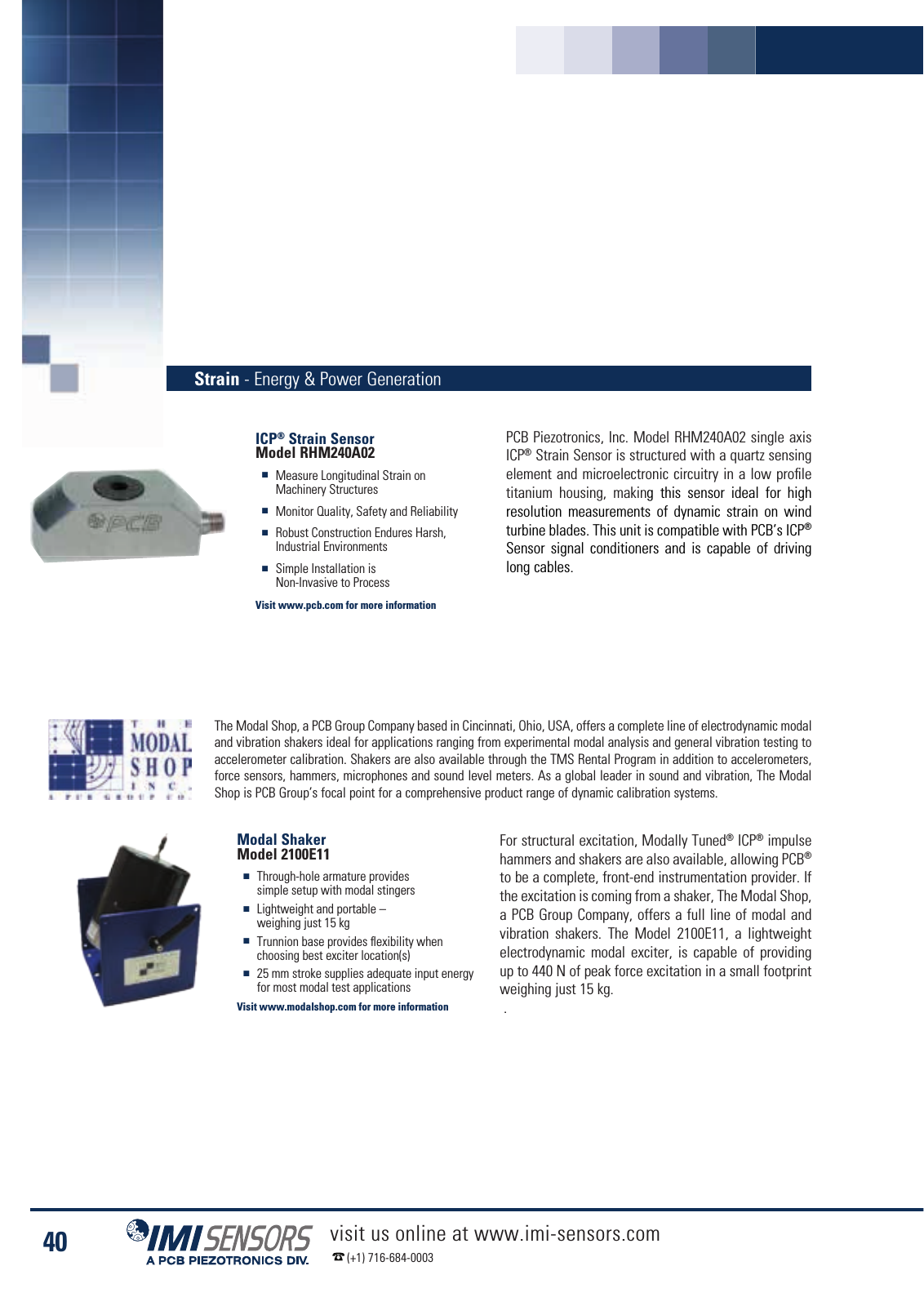 Vorschau IMI Industrial Vibration Sensors Katalog Seite 43