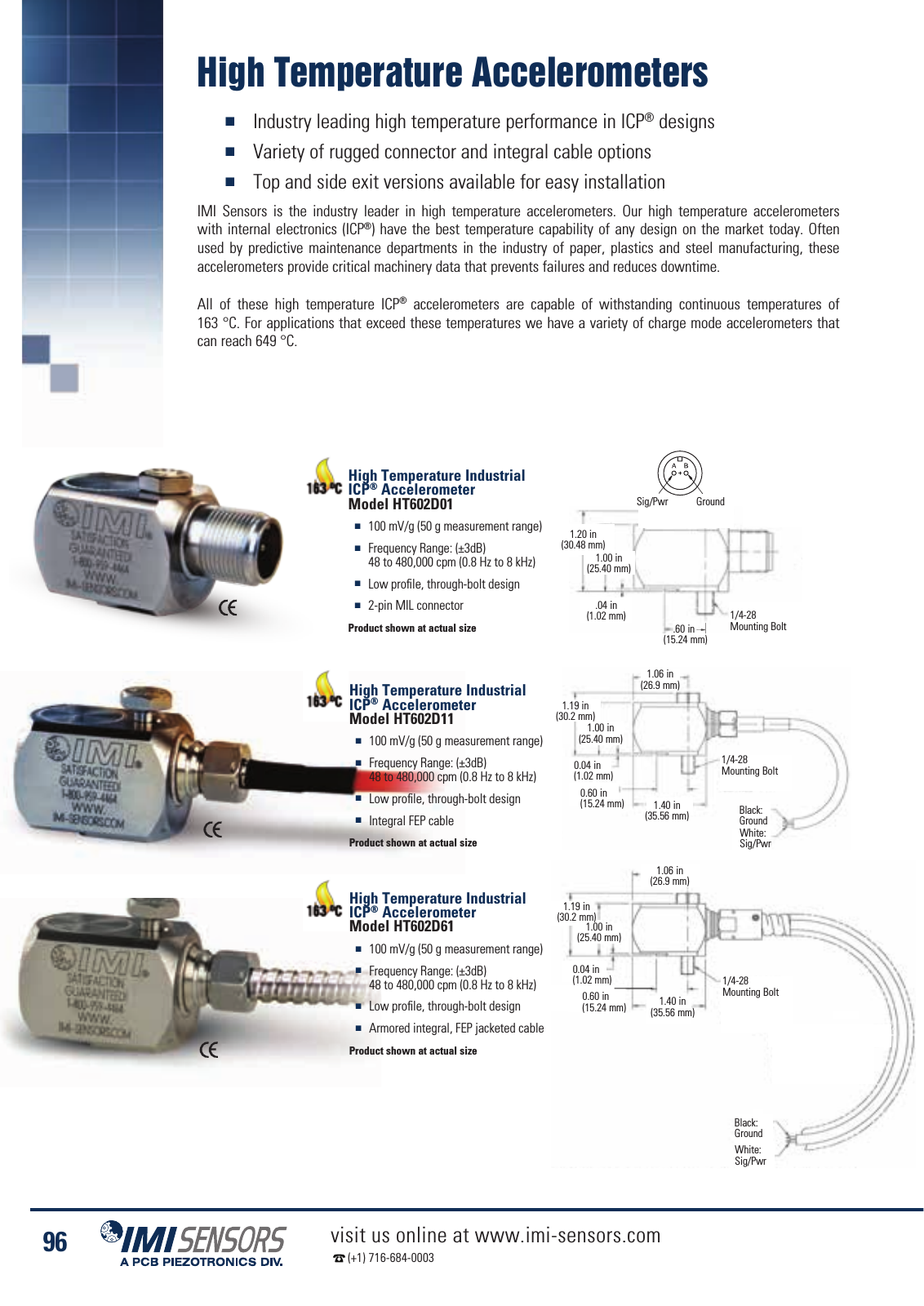 Vorschau IMI Industrial Vibration Sensors Katalog Seite 99
