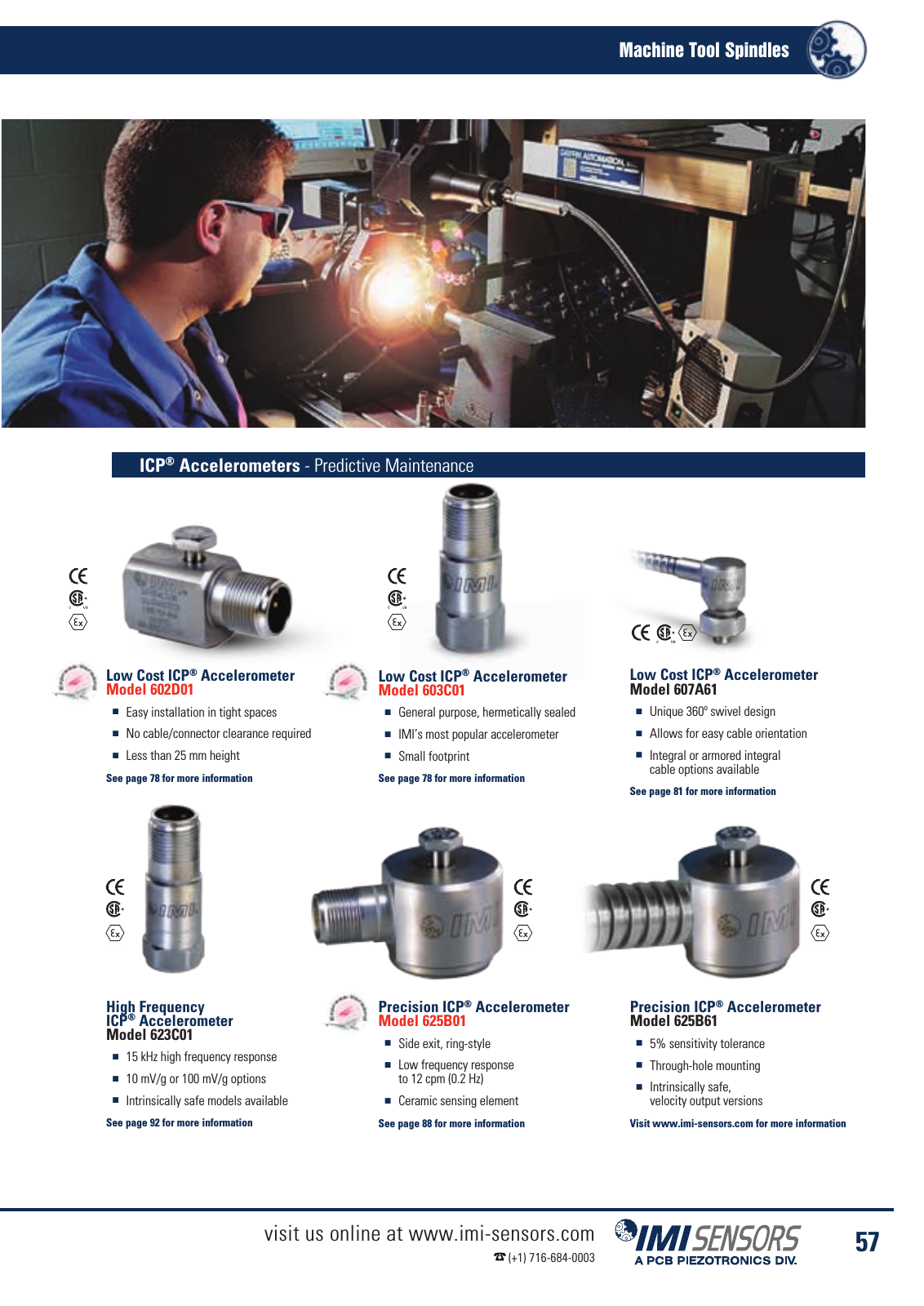 Vorschau IMI Industrial Vibration Sensors Katalog Seite 60