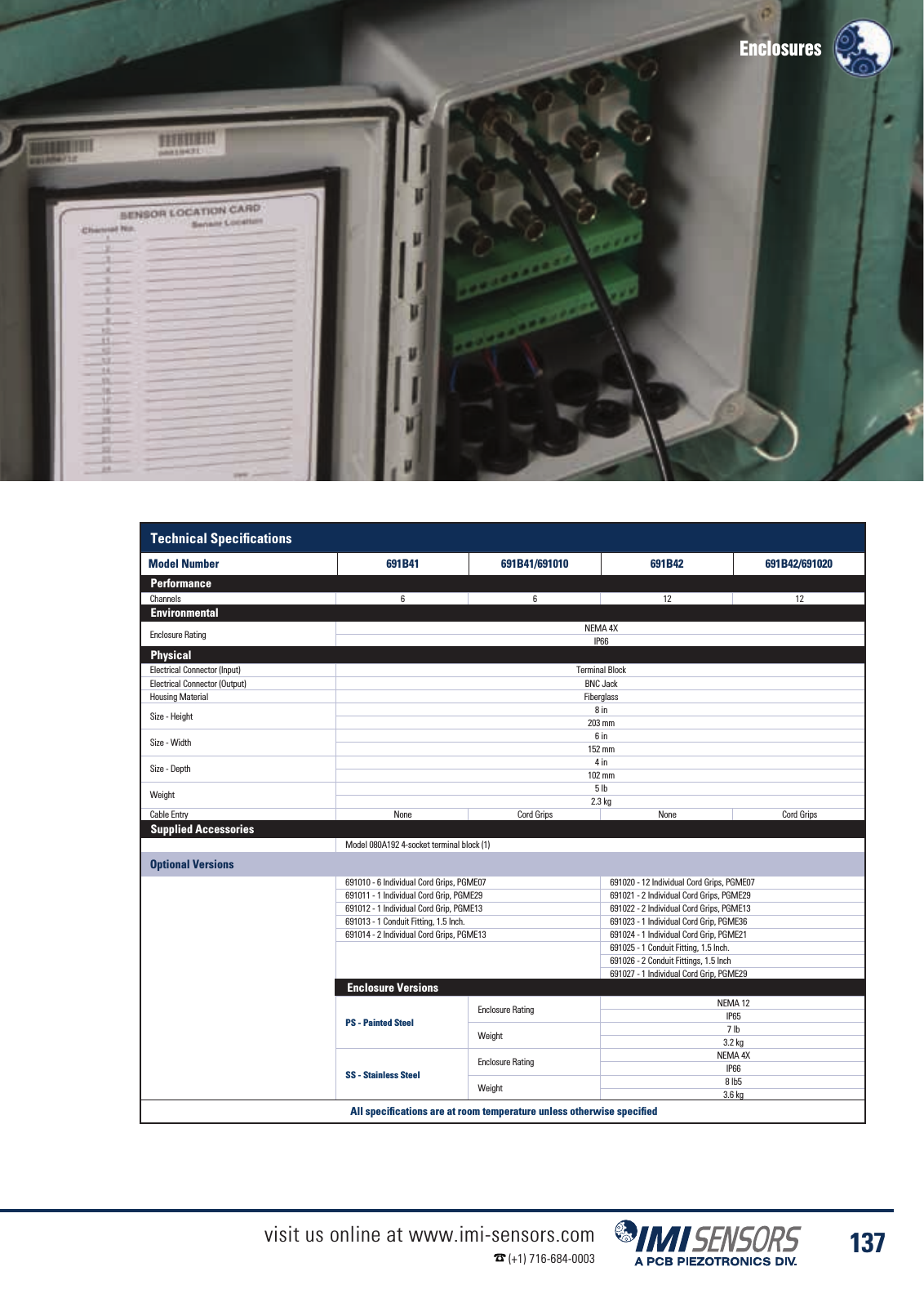 Vorschau IMI Industrial Vibration Sensors Katalog Seite 140