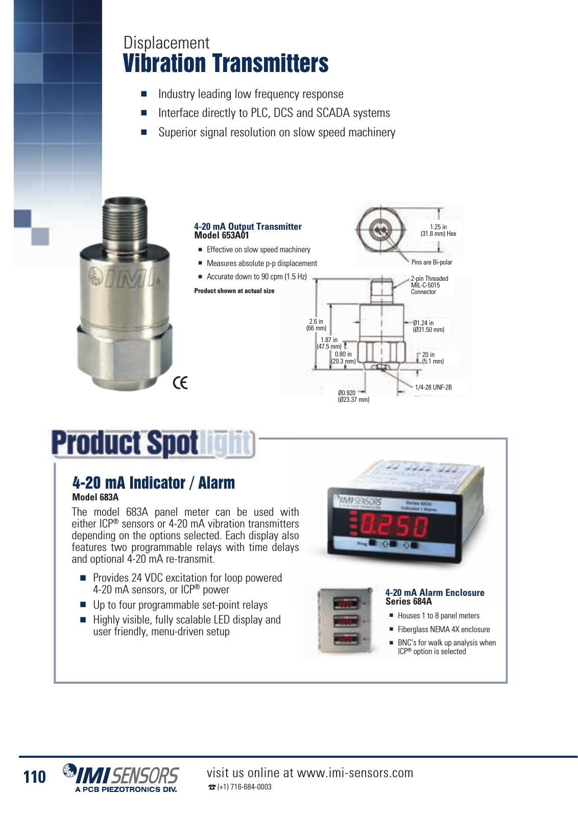 Vorschau IMI Industrial Vibration Sensors Katalog Seite 113