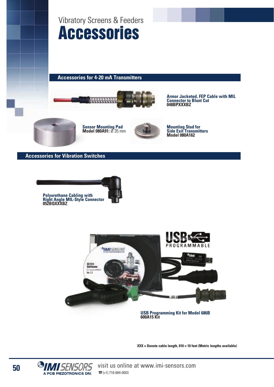 Vorschau IMI Industrial Vibration Sensors Katalog Seite 53