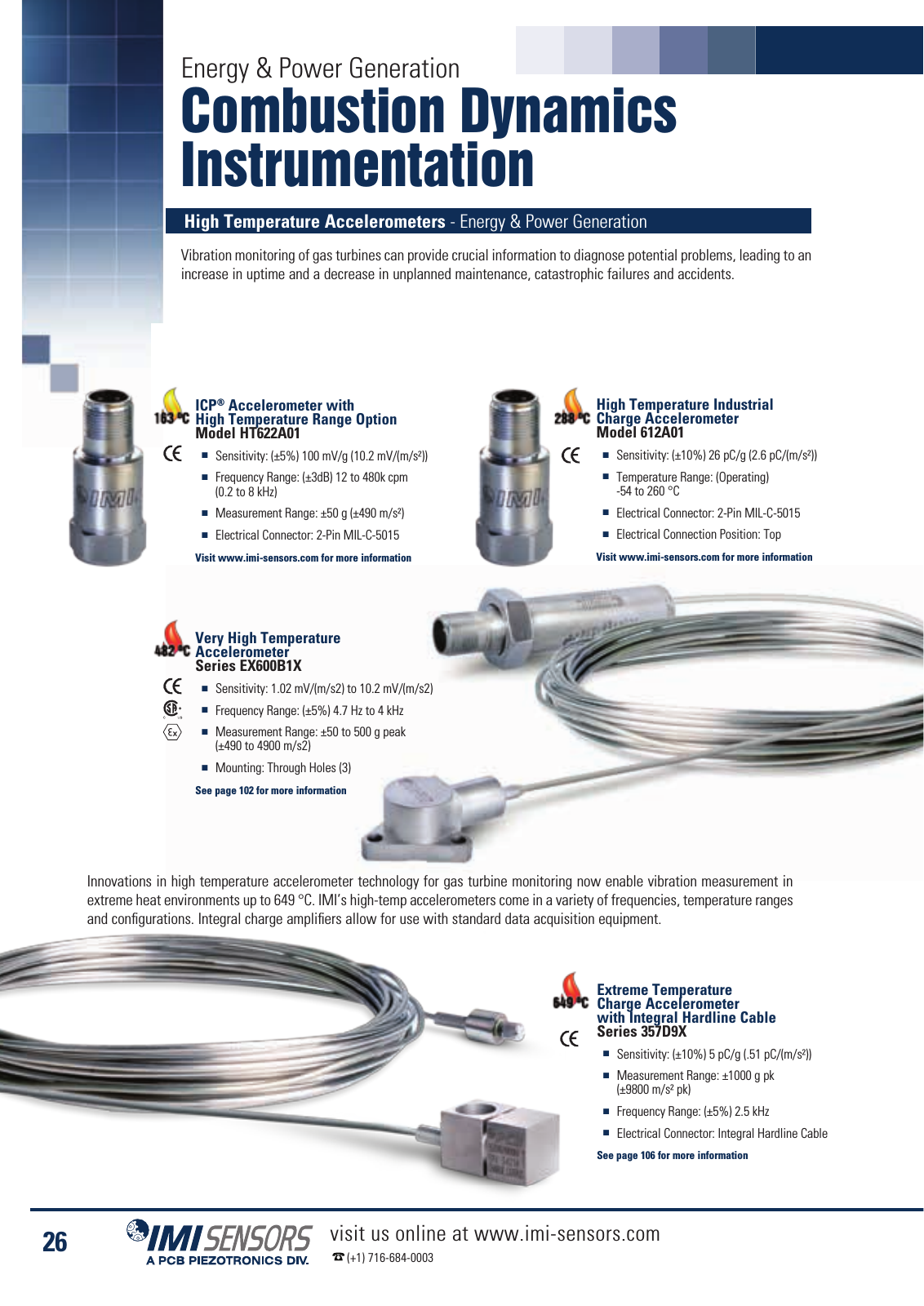 Vorschau IMI Industrial Vibration Sensors Katalog Seite 29