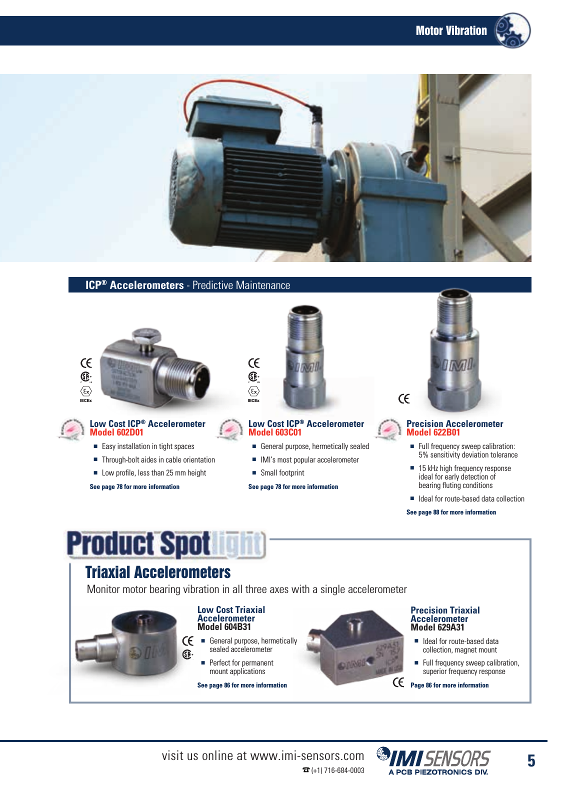 Vorschau IMI Industrial Vibration Sensors Katalog Seite 8