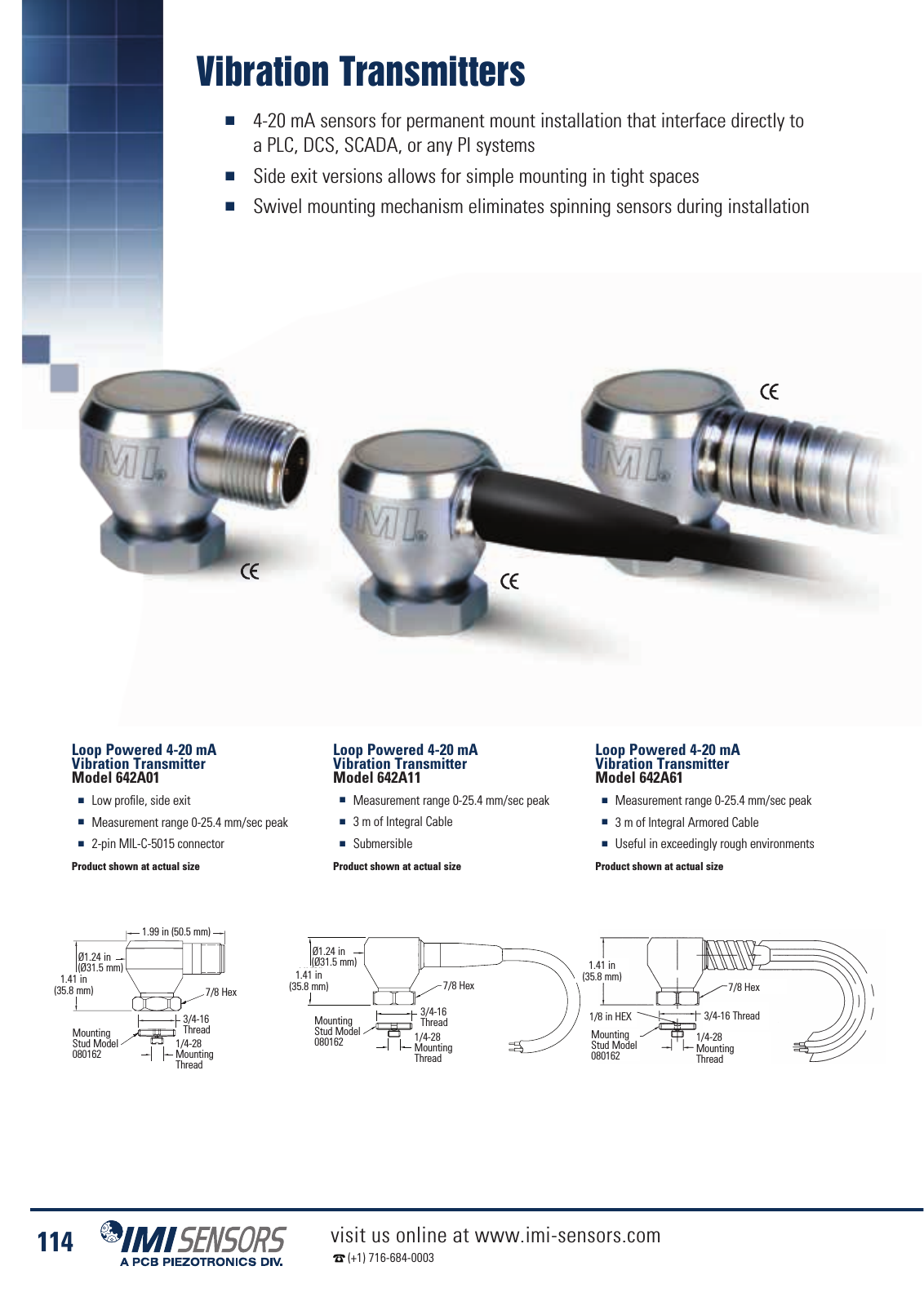 Vorschau IMI Industrial Vibration Sensors Katalog Seite 117