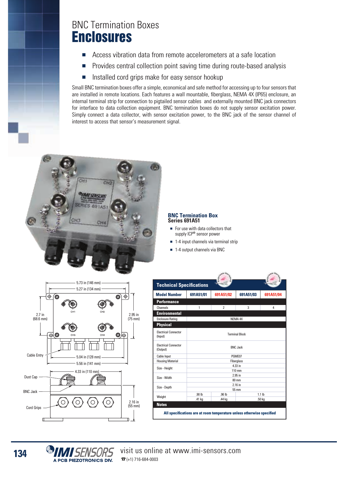 Vorschau IMI Industrial Vibration Sensors Katalog Seite 137