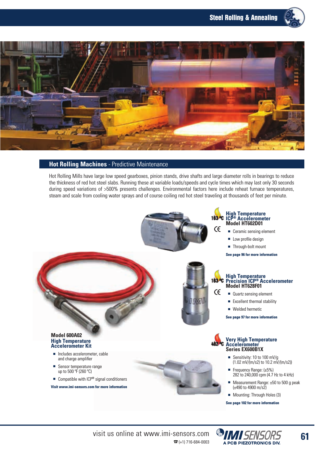 Vorschau IMI Industrial Vibration Sensors Katalog Seite 64