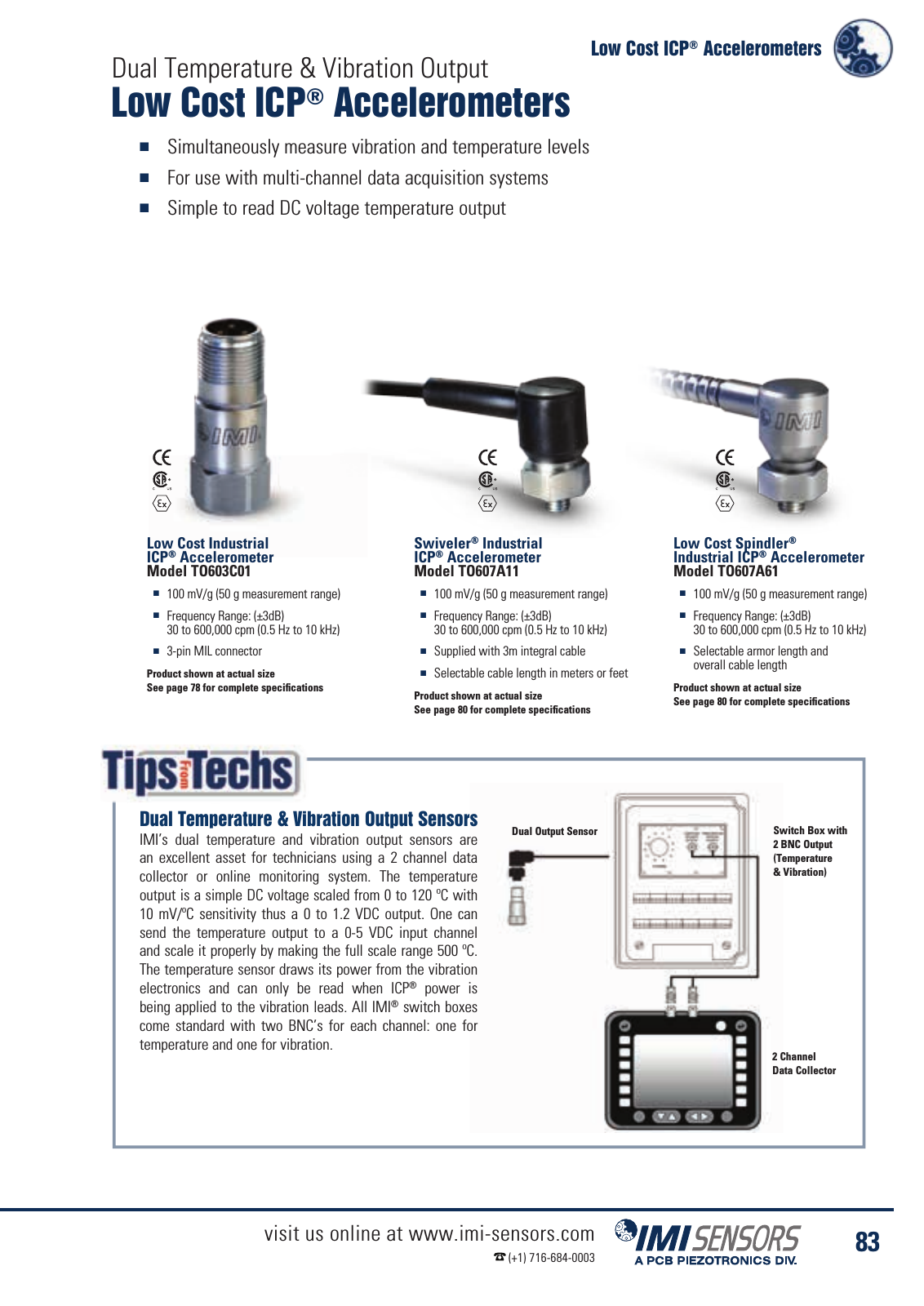 Vorschau IMI Industrial Vibration Sensors Katalog Seite 86