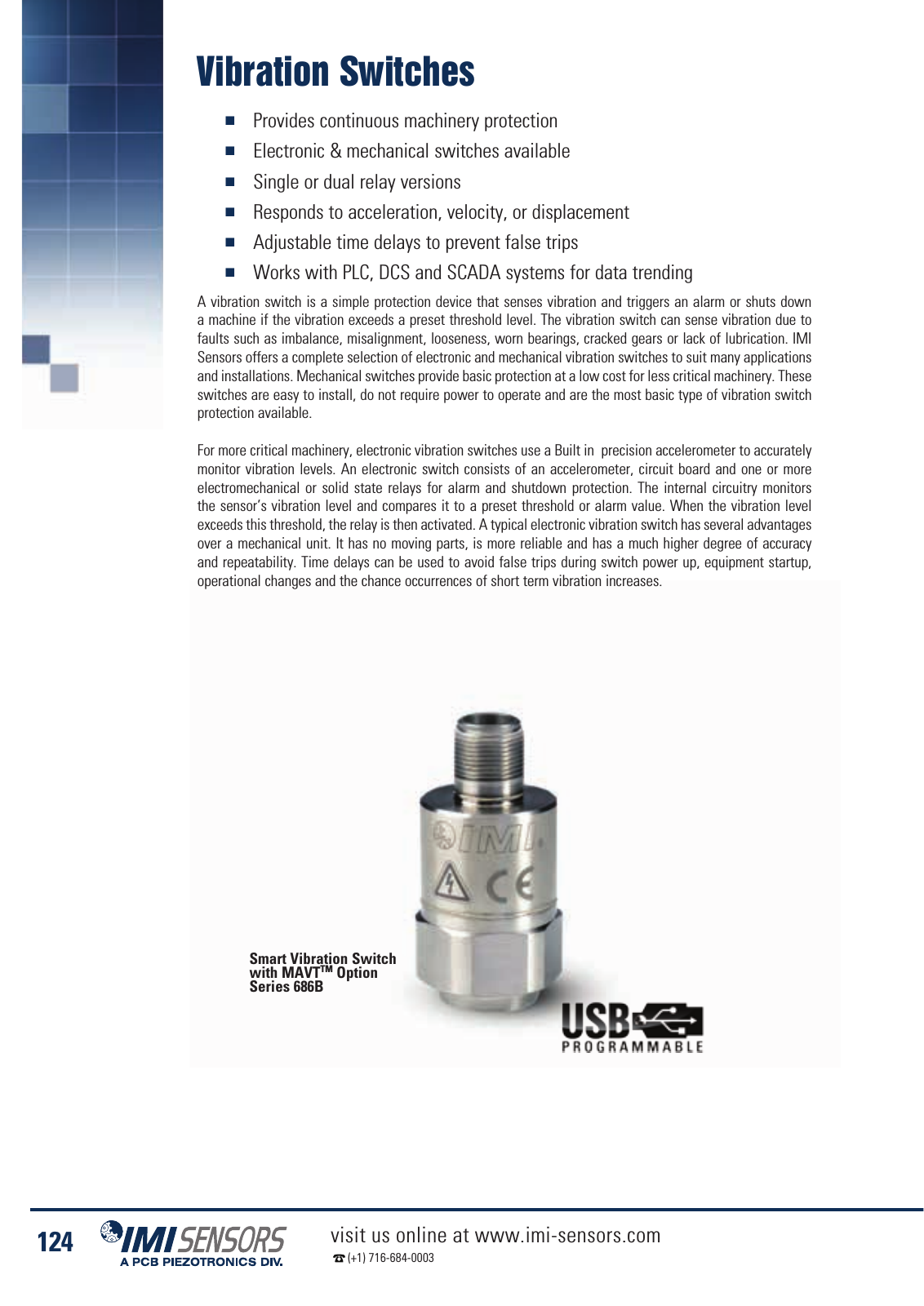 Vorschau IMI Industrial Vibration Sensors Katalog Seite 127