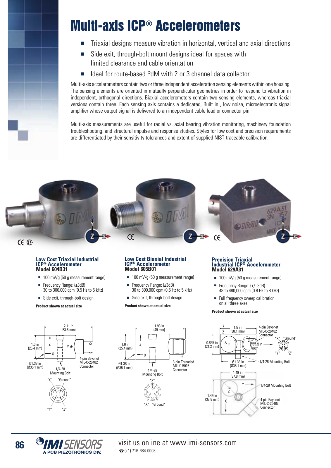 Vorschau IMI Industrial Vibration Sensors Katalog Seite 89