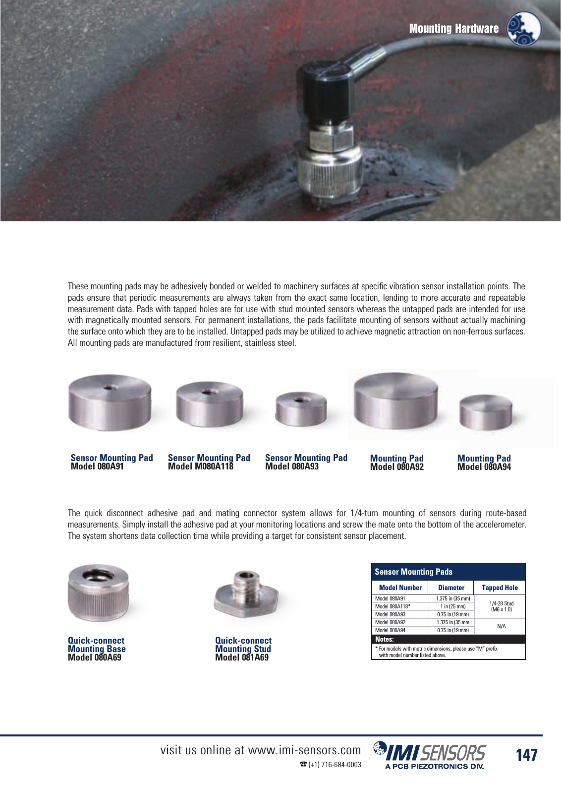 Vorschau IMI Industrial Vibration Sensors Katalog Seite 150
