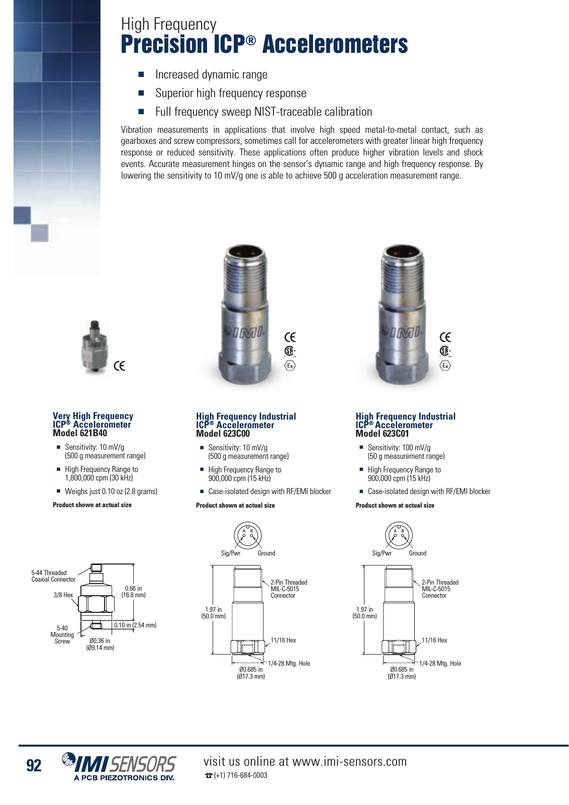 Vorschau IMI Industrial Vibration Sensors Katalog Seite 95