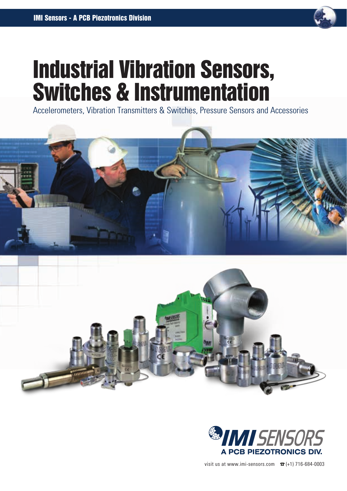 Vorschau IMI Industrial Vibration Sensors Katalog Seite 1